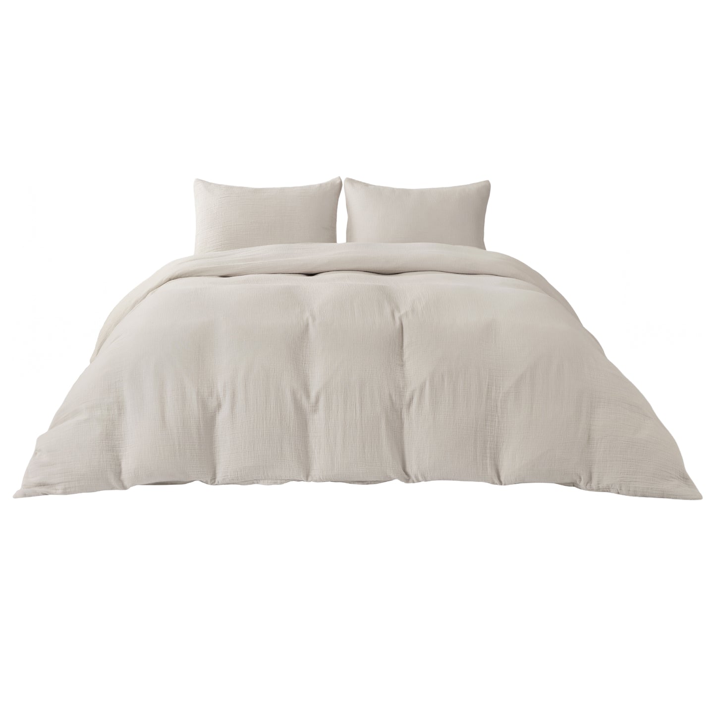 Rayon From Bamboo Cotton Muslin Duvet Cover Set