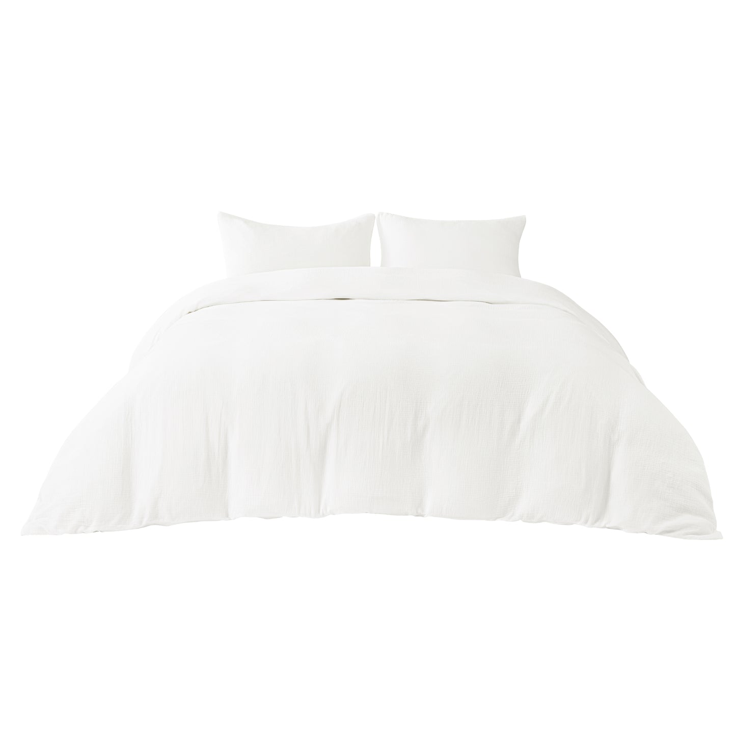 Rayon From Bamboo Cotton Muslin Duvet Cover Set