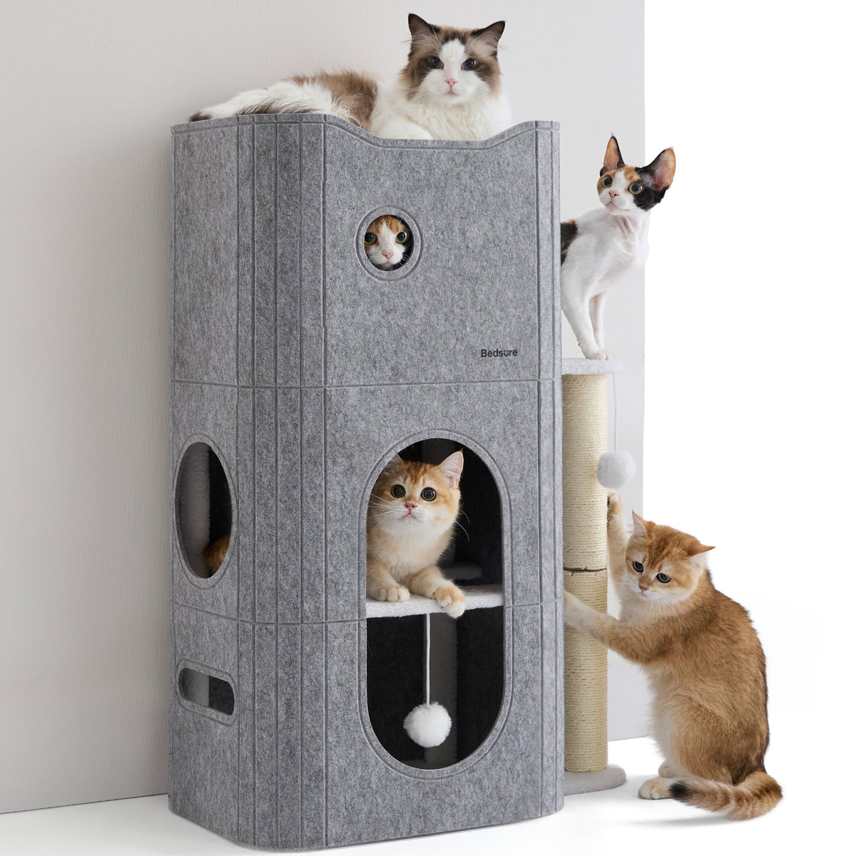 Cat Beds for Indoor Pet Cat House