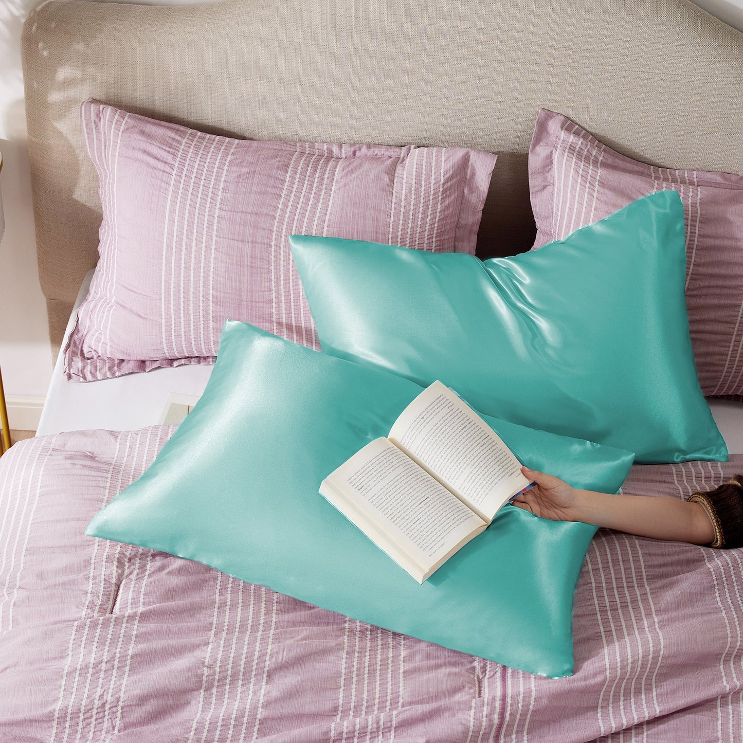 GentleSoft™ Solid Satin Pillowcase