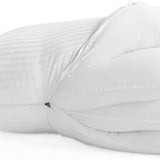 Adjustable Layer Loft Cotton Cover Pillows