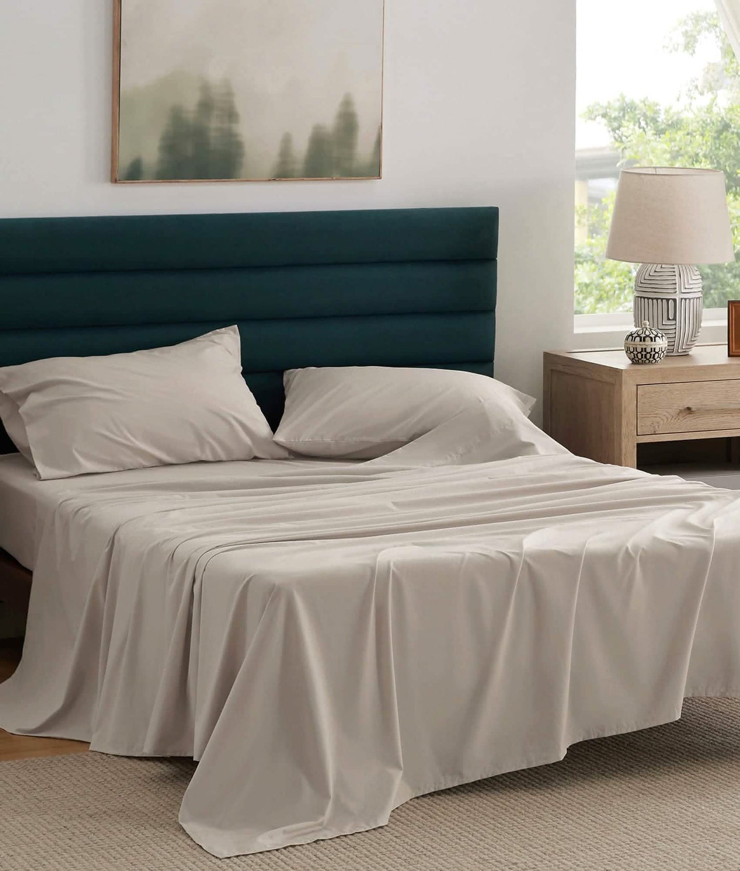 Cotton Percale Weave Sheet Set