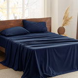 100% Cotton Solid Flannel Sheet Set