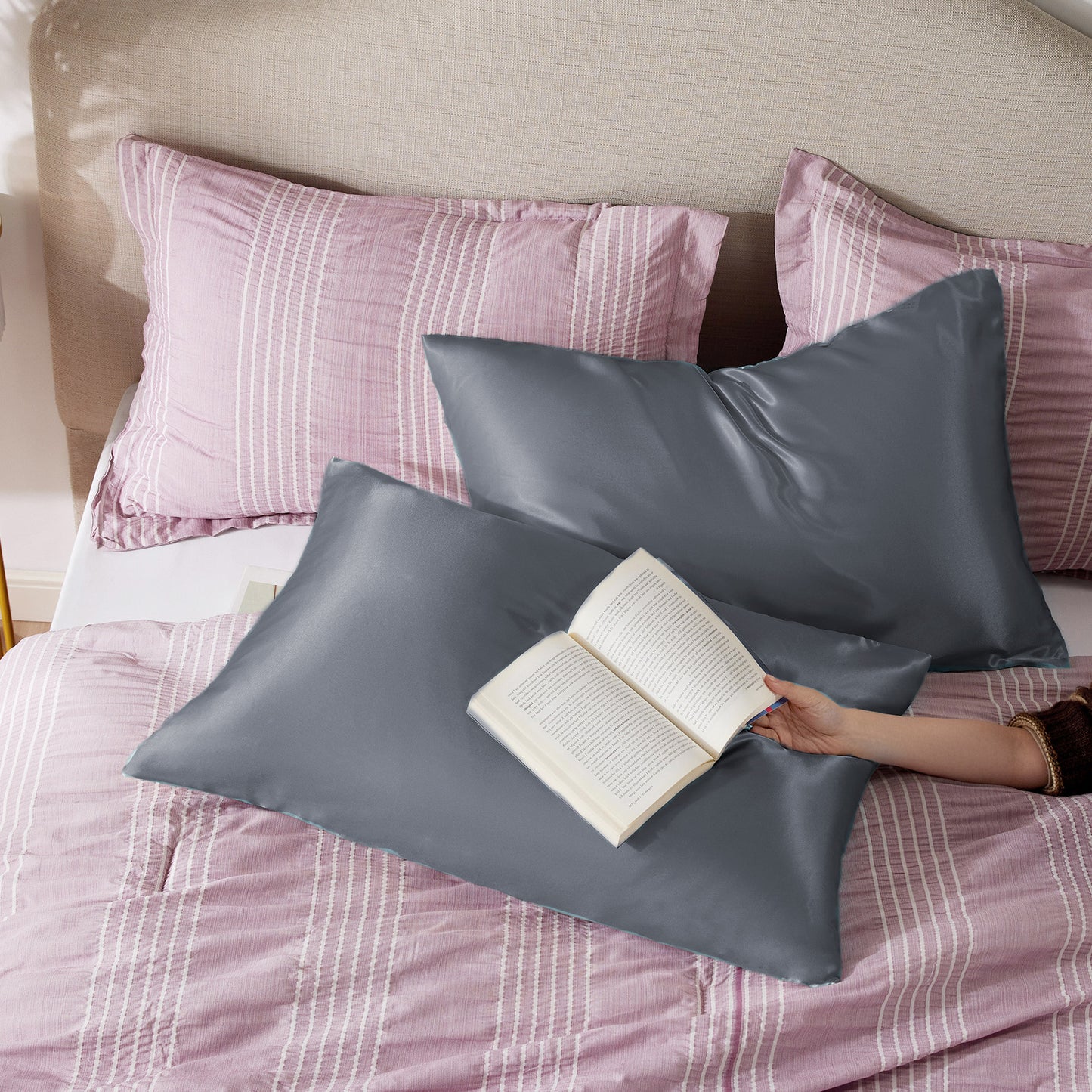 GentleSoft™ Solid Satin Pillowcase
