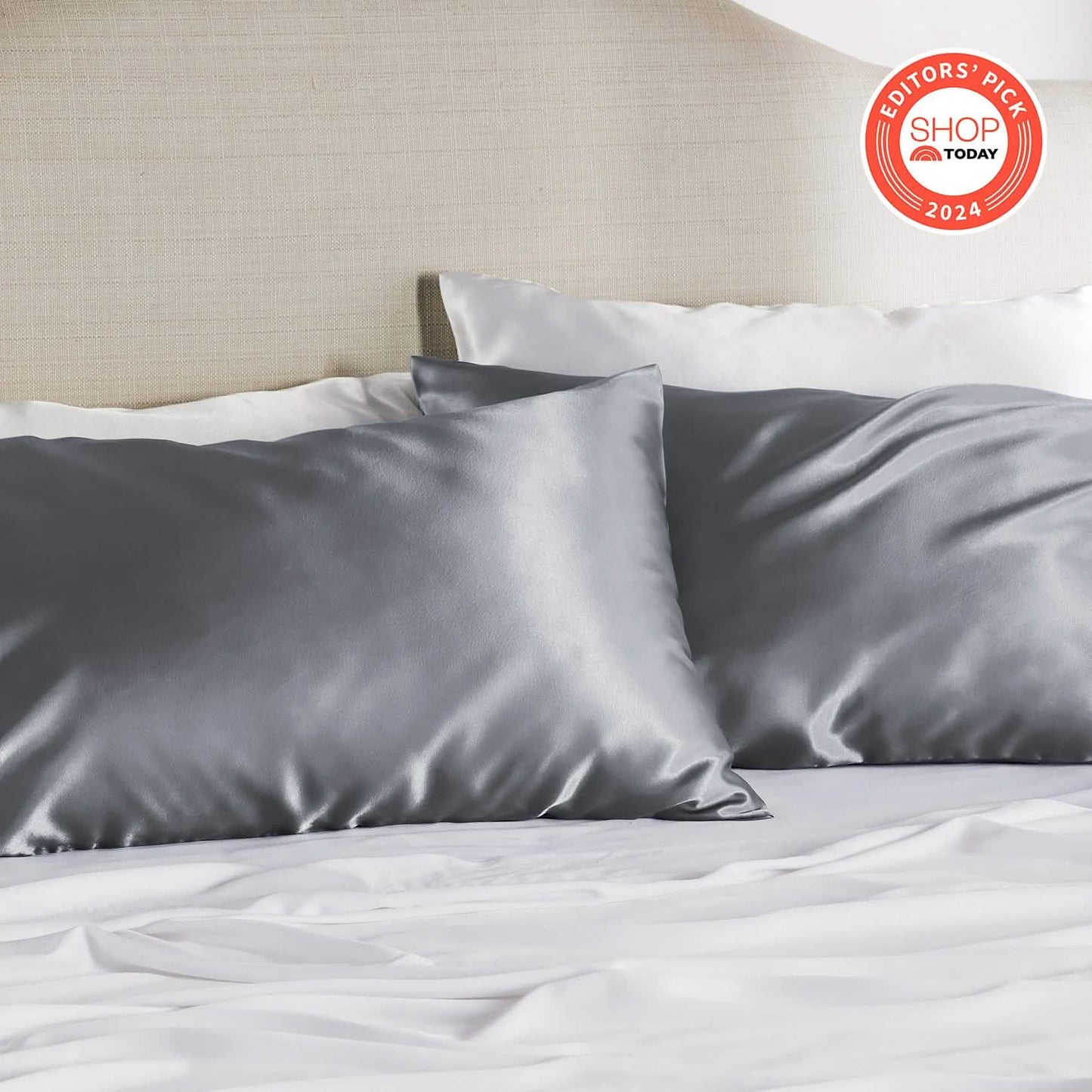 Solid Satin Pillowcase-2