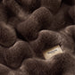 Faux Fur Throw Blanket