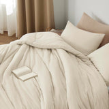 Prewashed Cotton Comforter Set