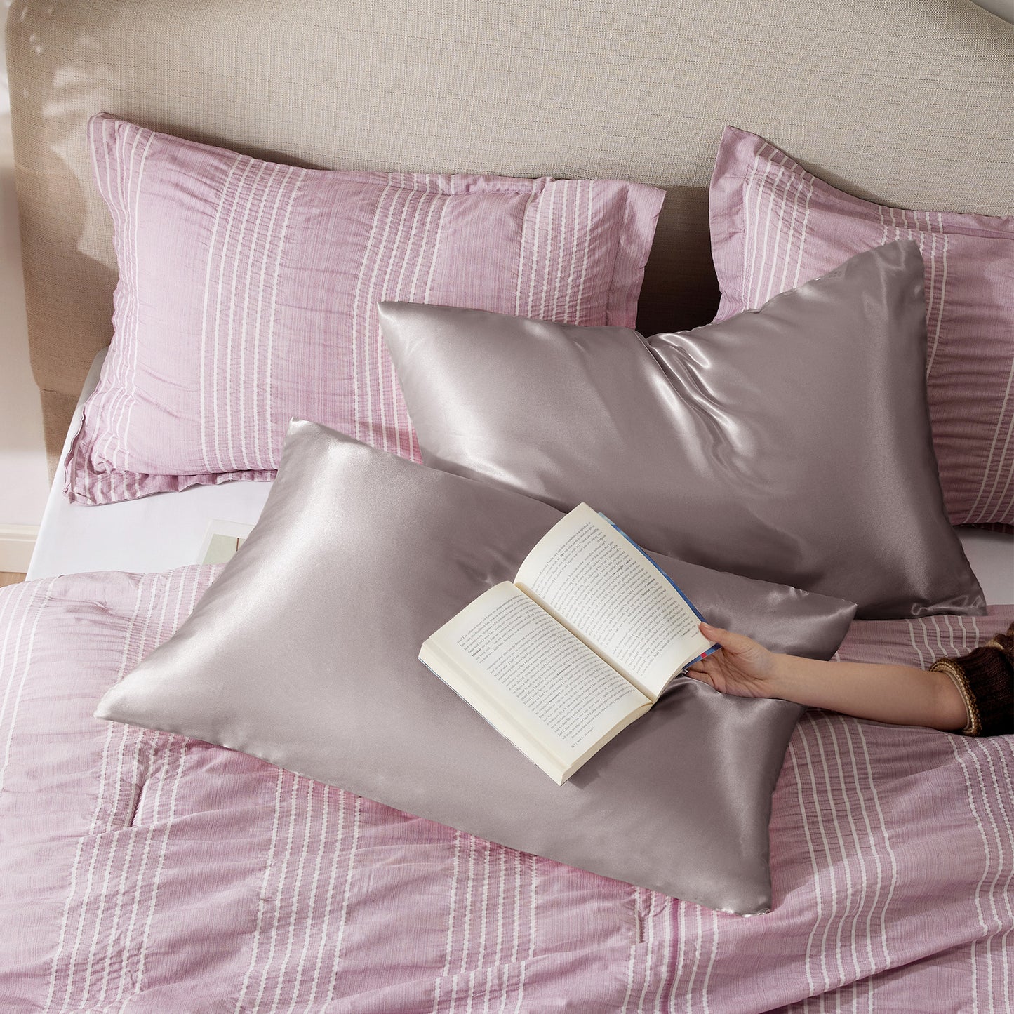 GentleSoft™ Solid Satin Pillowcase