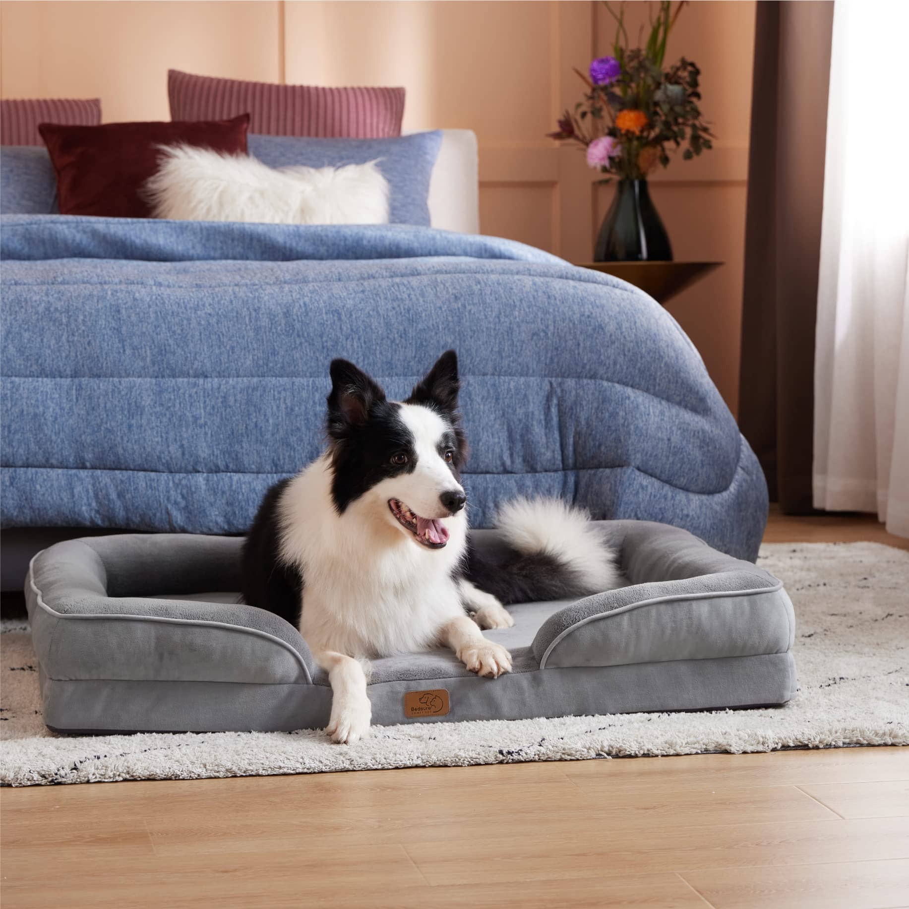 Washable orthopedic 2024 dog bed