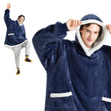 Sherpa Fleece Wearable Blanket Short