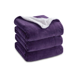 Sherpa and Fleece Reversible Blanket