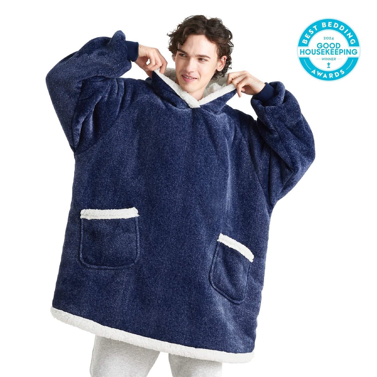 Sherpa Fleece Wearable Blanket