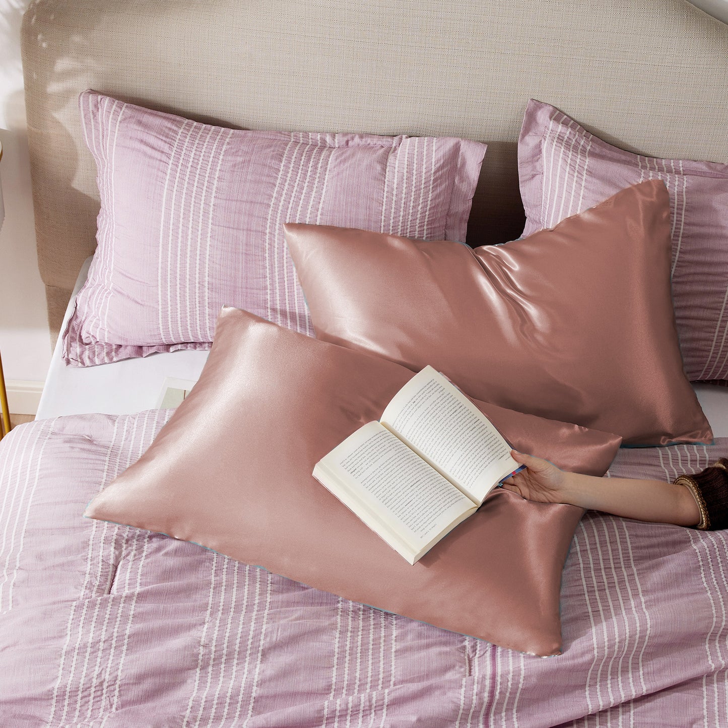 GentleSoft™ Solid Satin Pillowcase