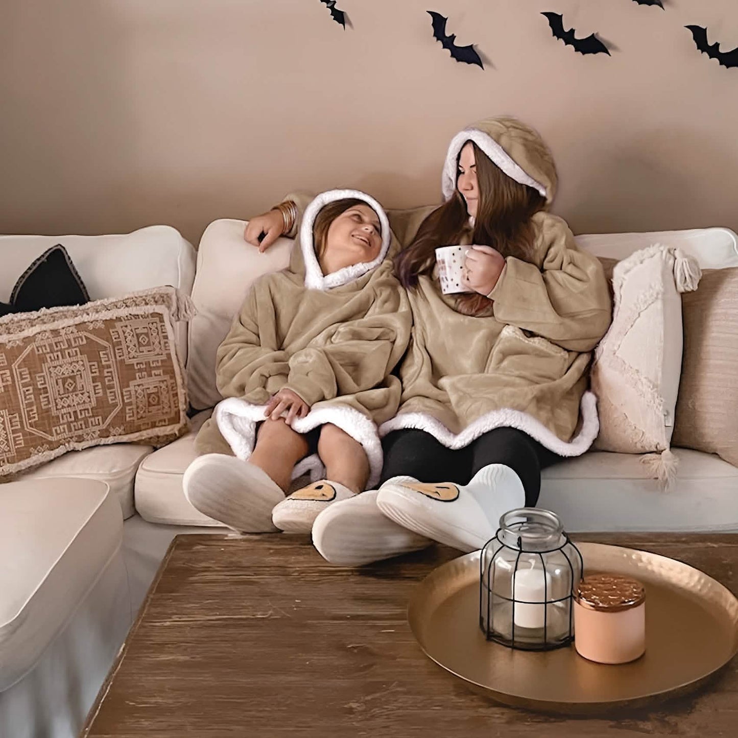 Sherpa Fleece Wearable Blanket