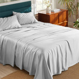 Bedsure Lyocell Cotton Sheet Set - Cooling Sheets