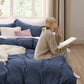 Prewashed Polyester Microfiber Duvet Cover Set