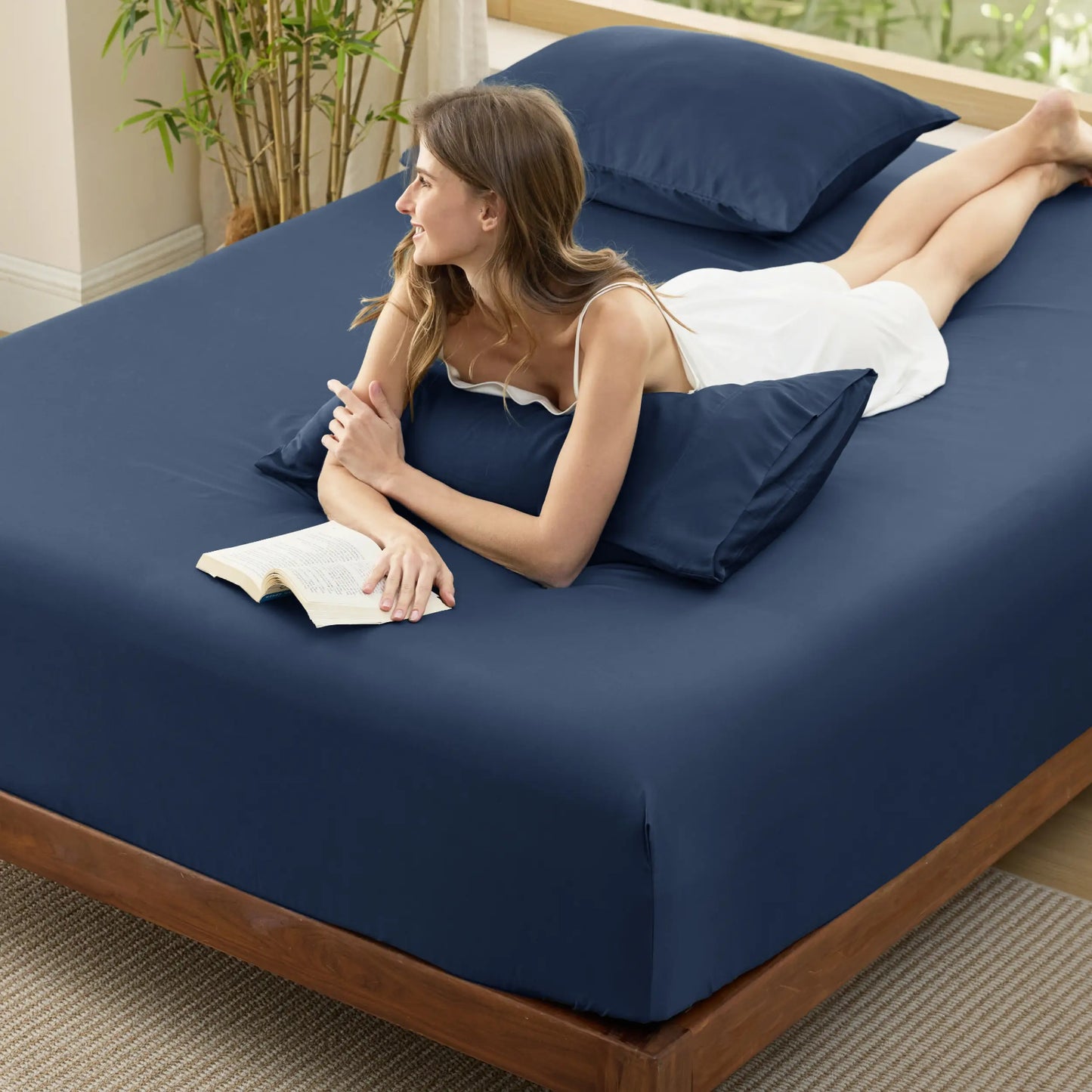 GentleSoft® Bamboo Fitted Sheet