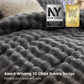 3D Cloud Bubble Flannel Duvet Cover