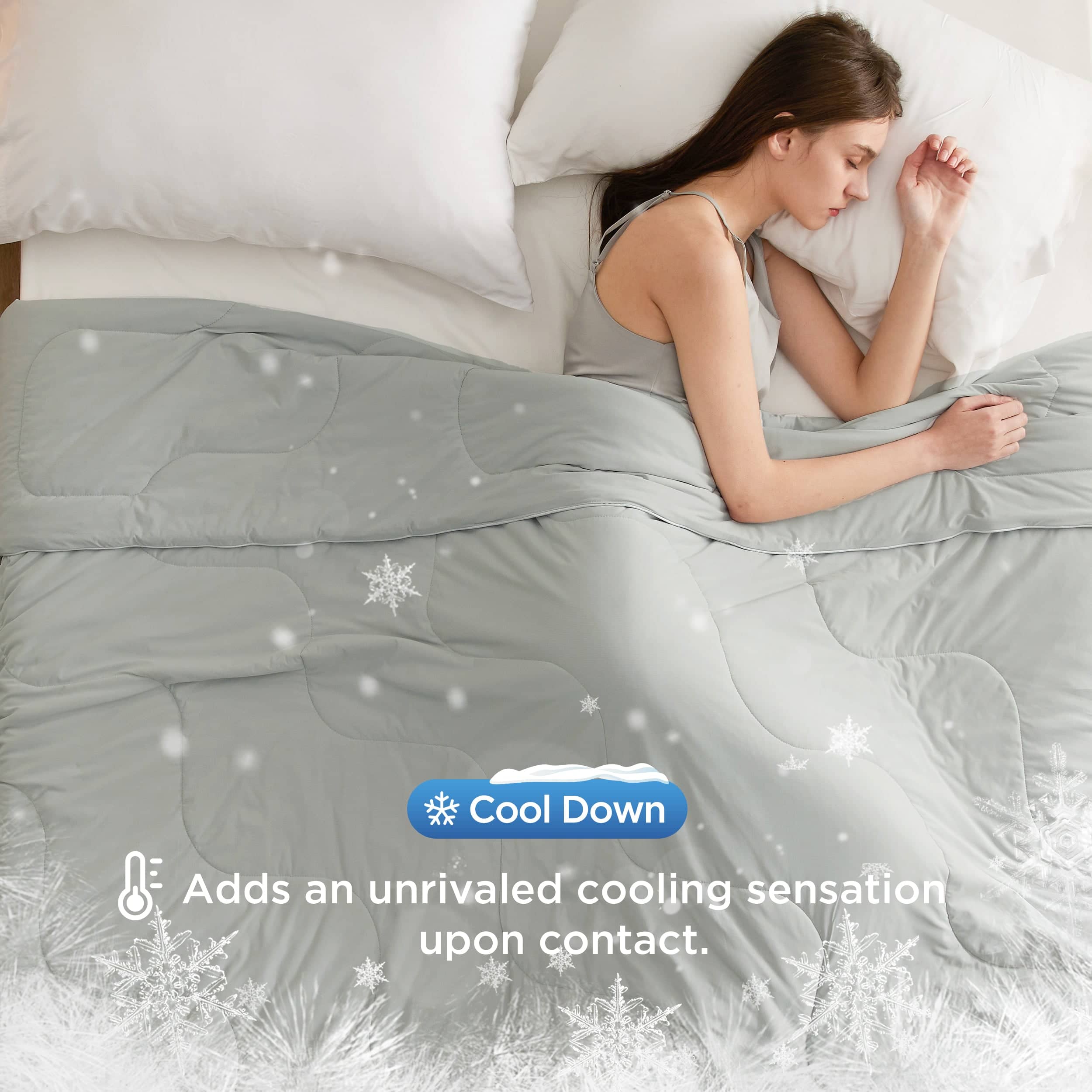 Bedsure Breescape Cooling Blankets for Hot Sleepers and Night Sweats