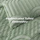 Fluffy Arch Tufted Comforter Set