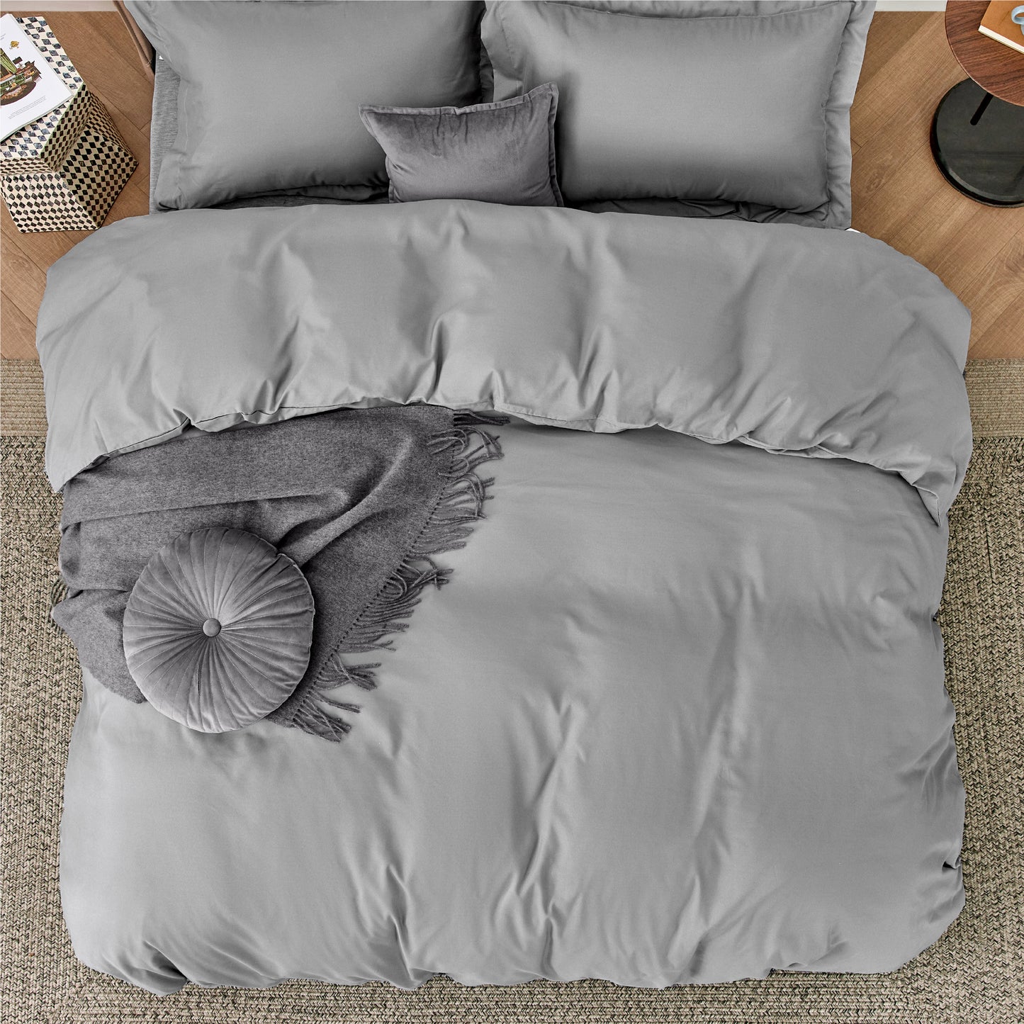 Brushed Microfiber Duvet Cover