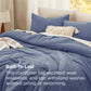 Prewashed Plain Comforter Set