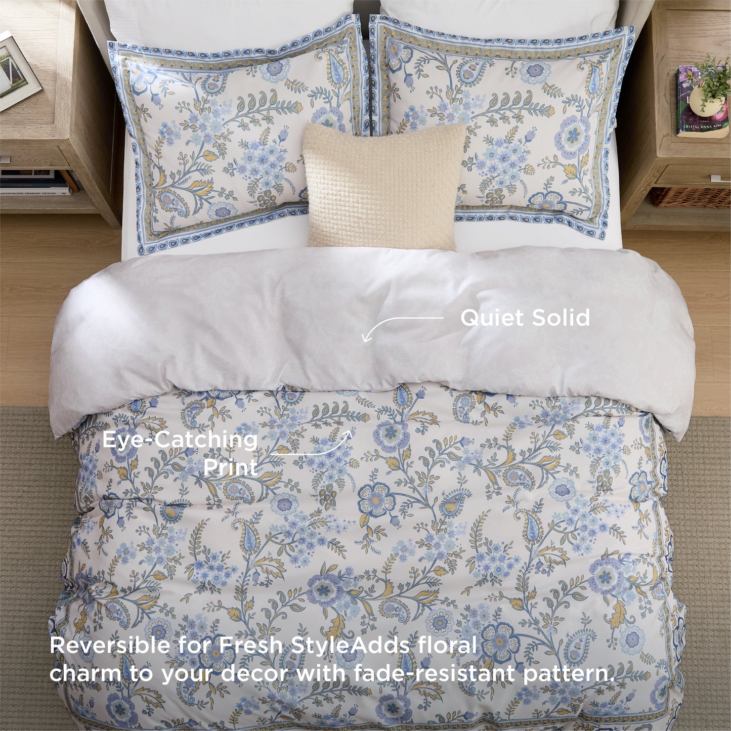 Retro Botanical Comforter Set