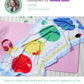 GentleSoft™ U by 100% Cotton - Watercolors Oversized Beach Towel