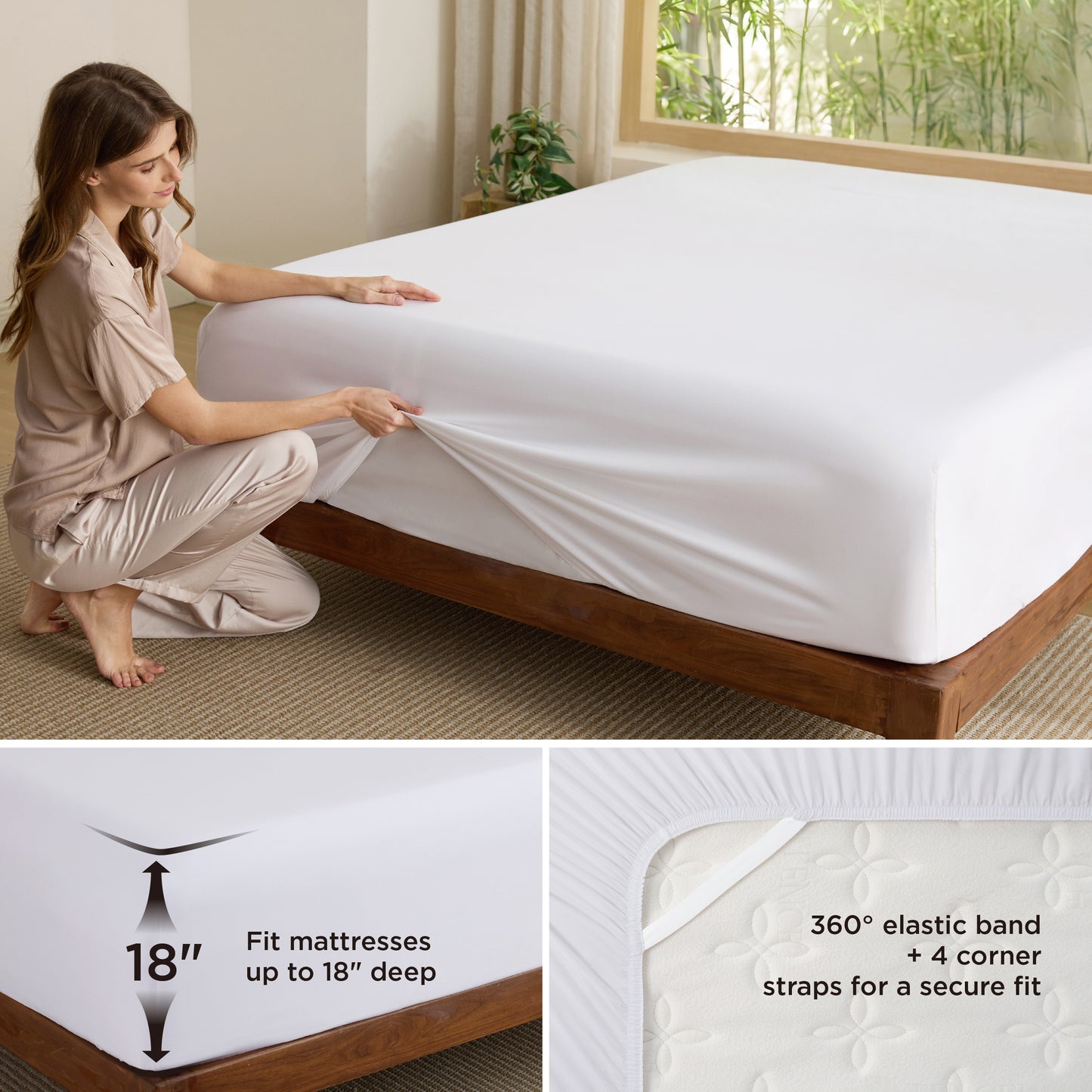 GentleSoft® Rayon Derived From Bamboo Fitted Sheet