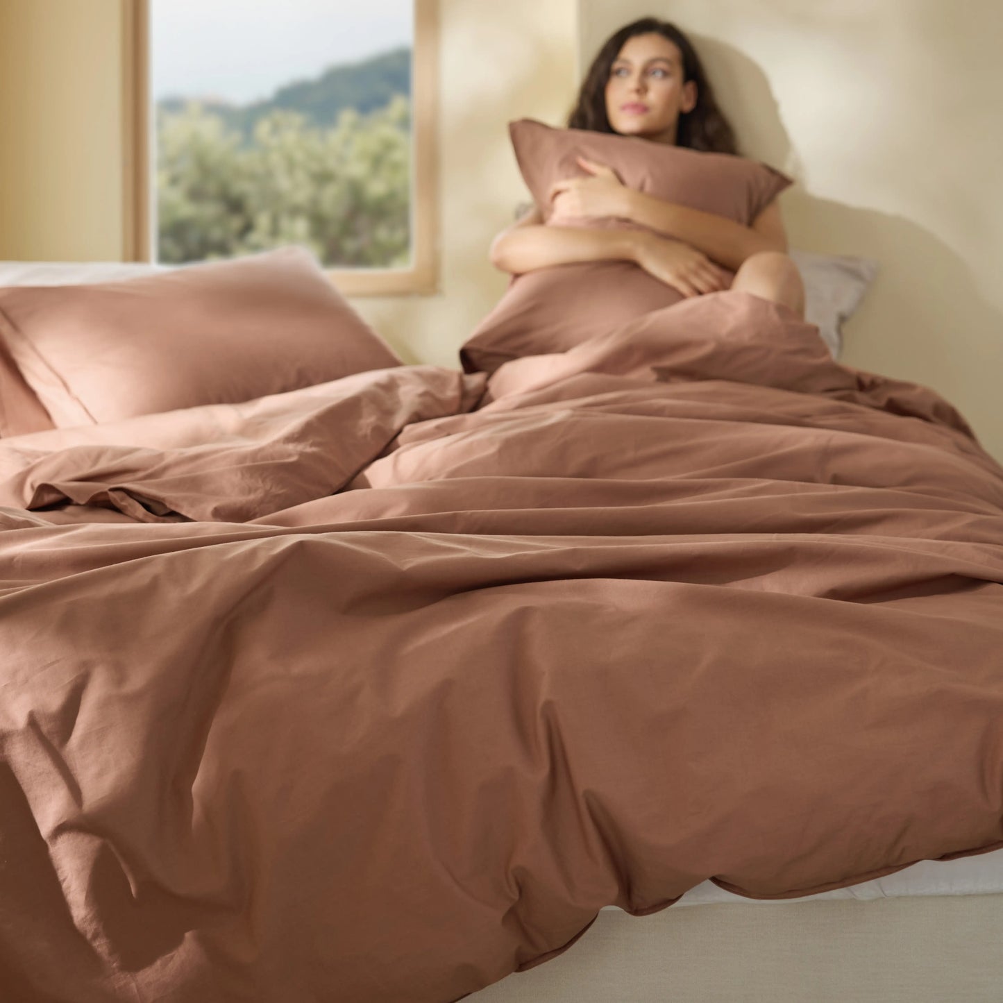 GentleSoft™  Slub Cotton Duvet Cover Set