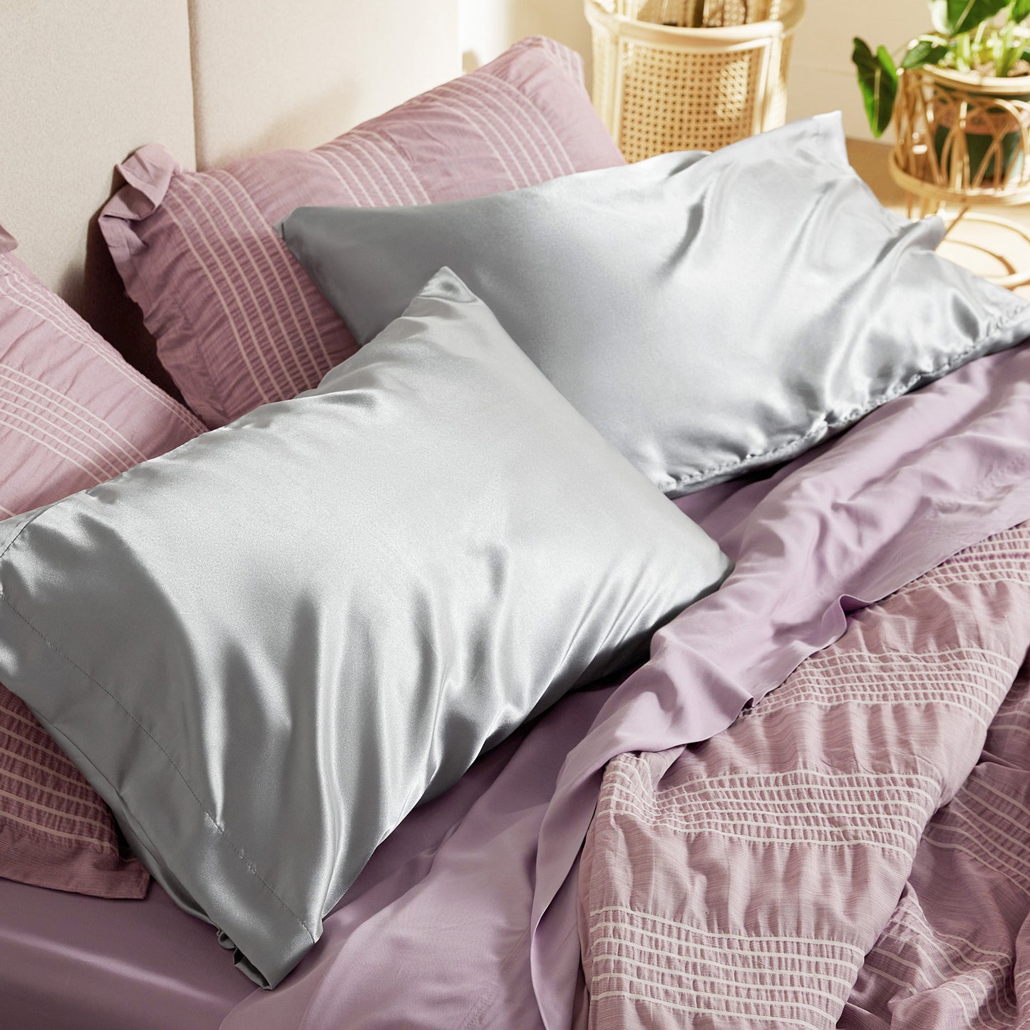 GentleSoft™ Solid Satin Pillowcase