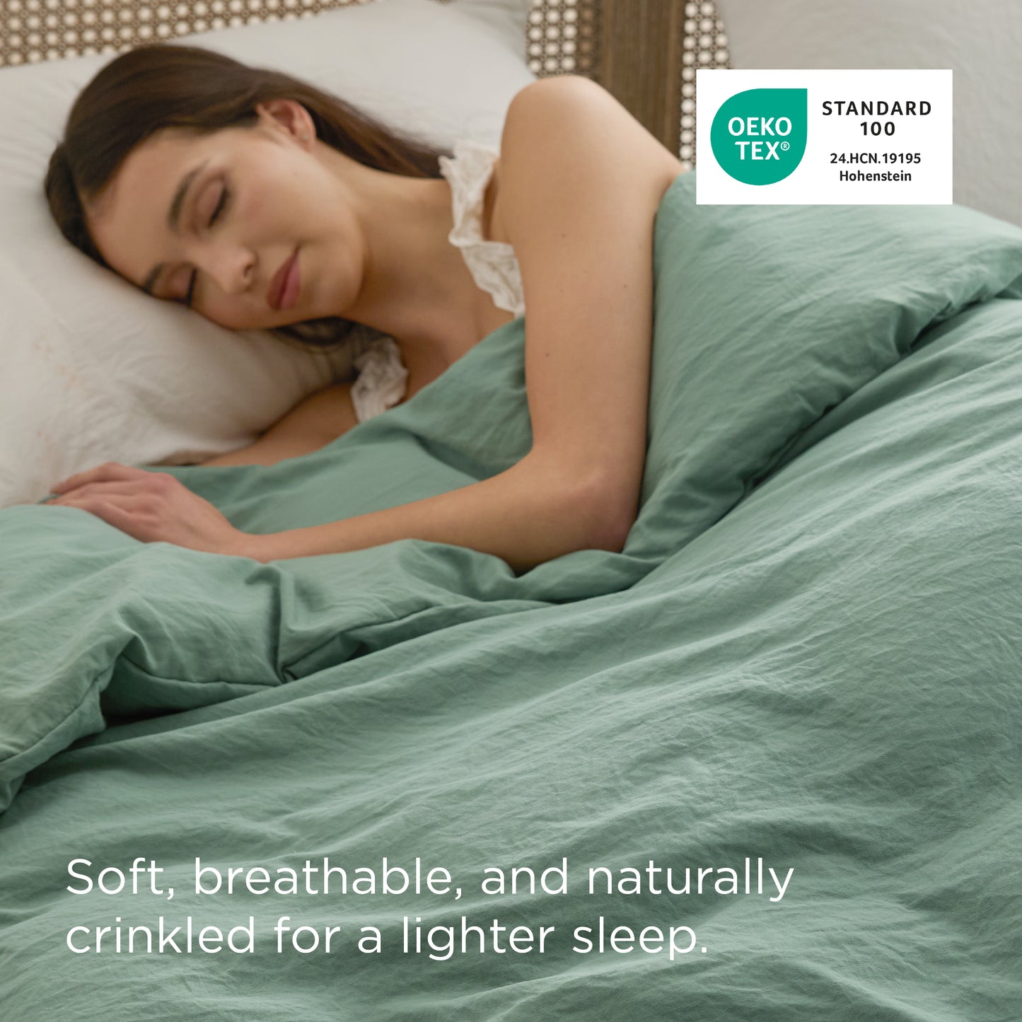 Prewashed Cotton-Like Microfiber Duvet Cover