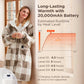 GentleSoft® Heated Faux Cashmere Blanket Hoodie