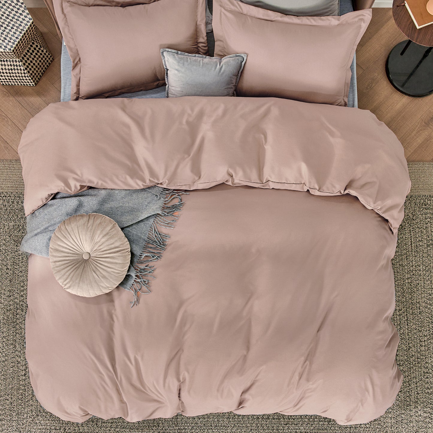 Brushed Microfiber Duvet Cover Set