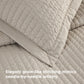 Corduroy Pattern Quilt Set