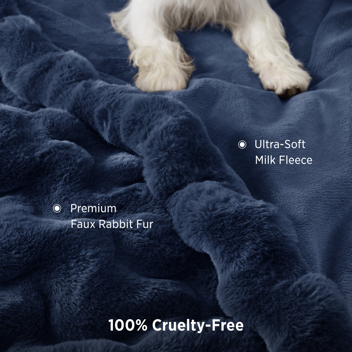 Faux Fur Throw Blanket