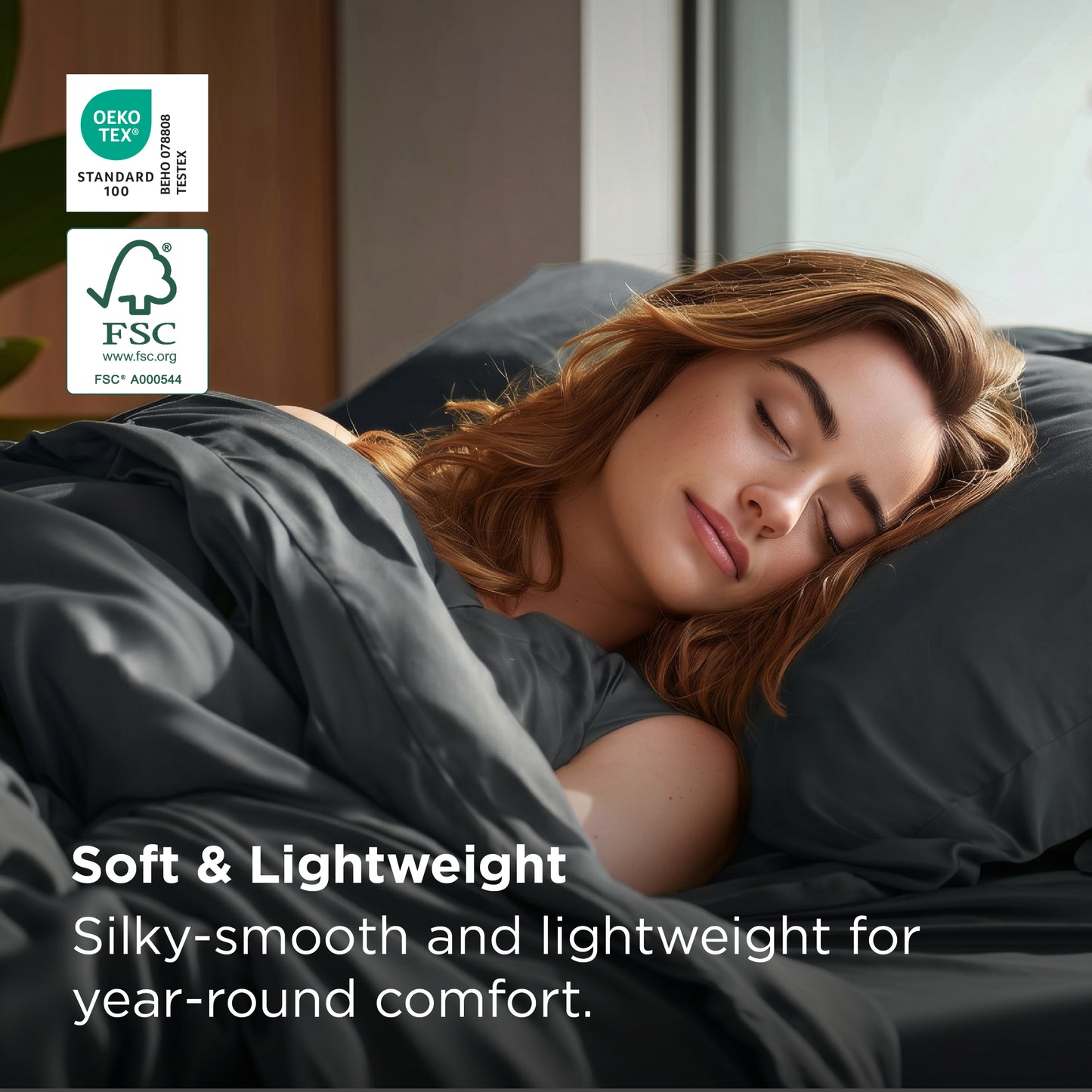 PureWoven™ Rayon Derived from Bamboo Duvet Cover Set