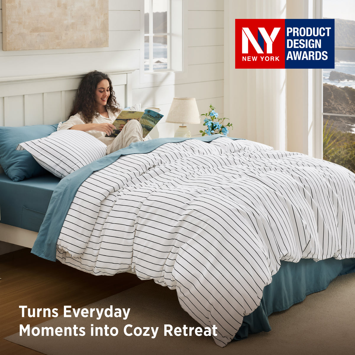 Timeless Striped Duvet Cover Set