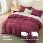 Brushed Microfiber Duvet Cover Set