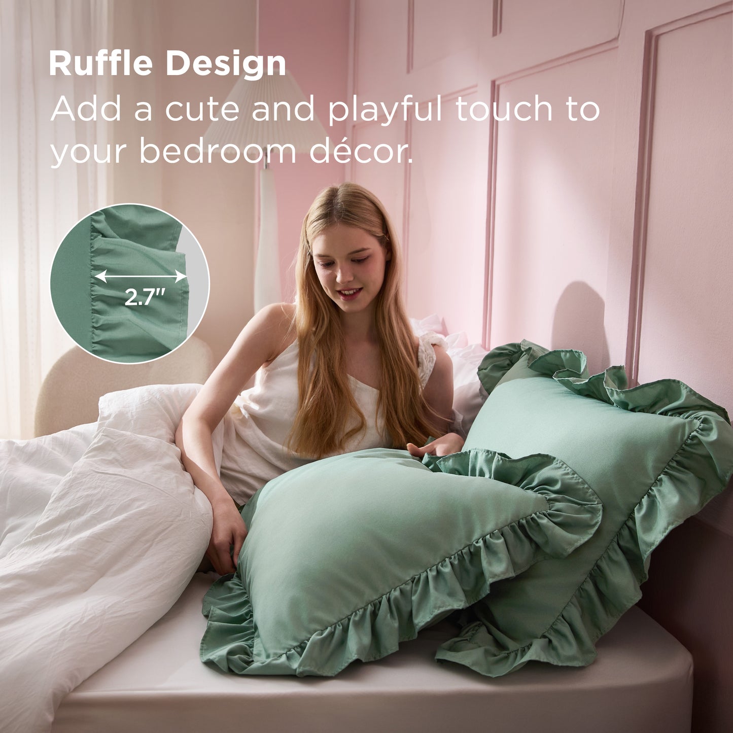 Ruffle Pillowcase