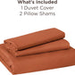 Brushed Microfiber Duvet Cover Set