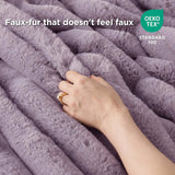 Plush Stripe Blanket