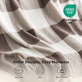 Sherpa Printed Throw Blanket