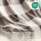 Sherpa Printed Throw Blanket