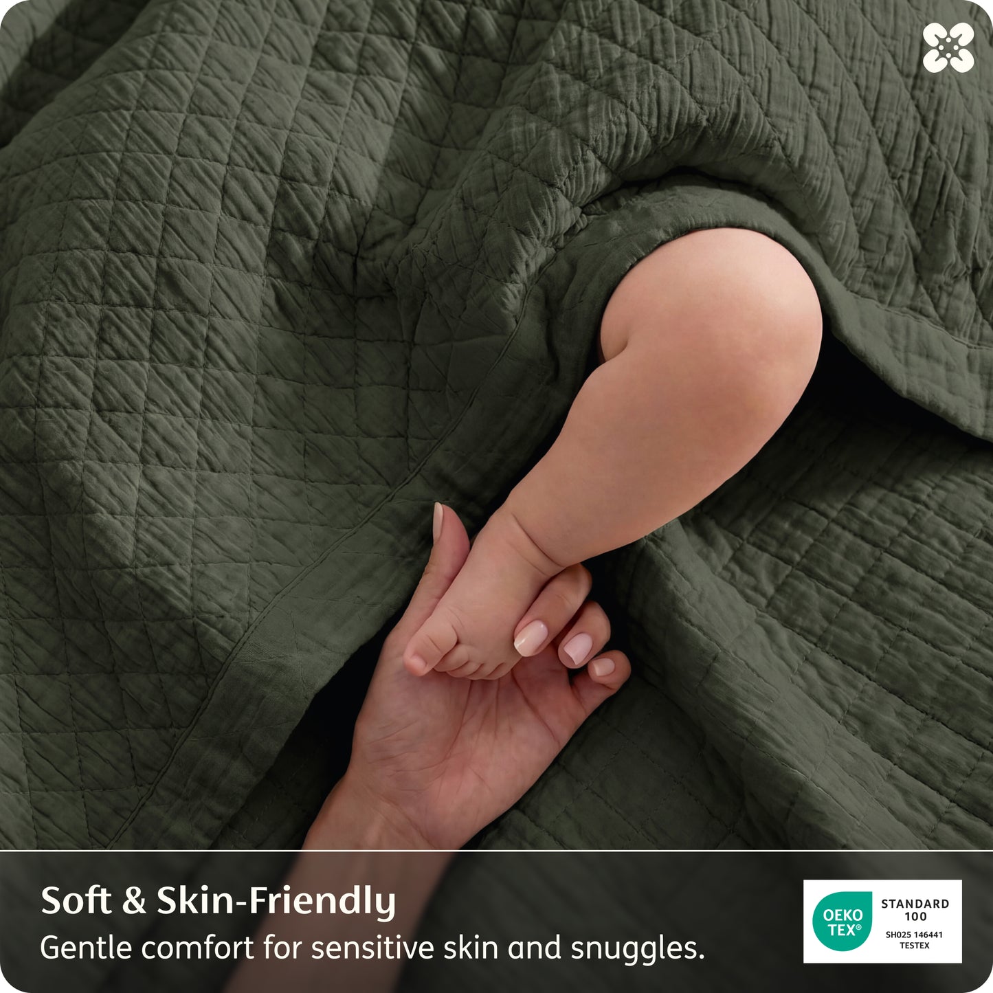 8-Layer Cotton Muslin Blanket