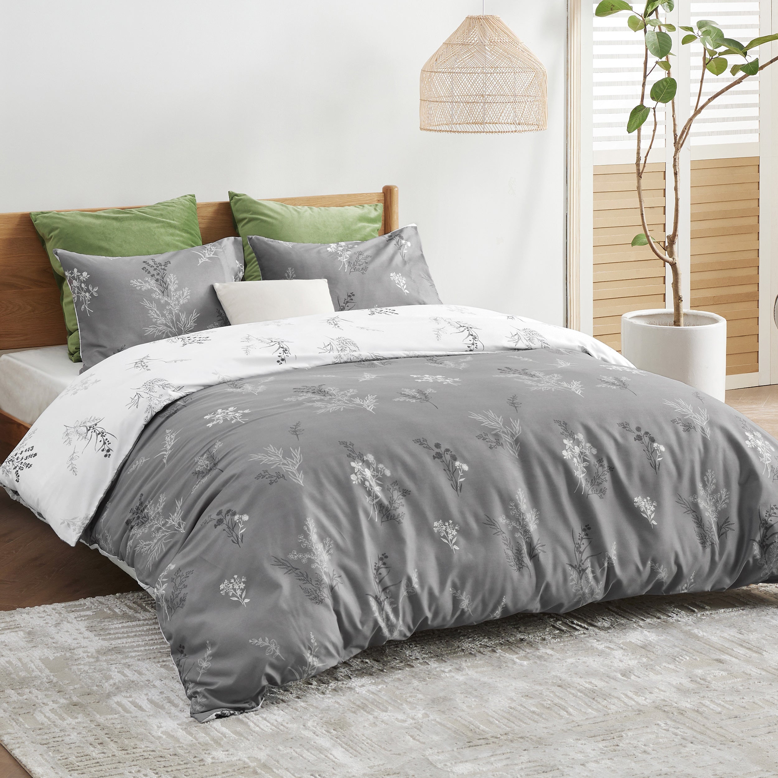 Twin Microfiber Duvet Cover Set | Soft & Cozy – Bedsure
