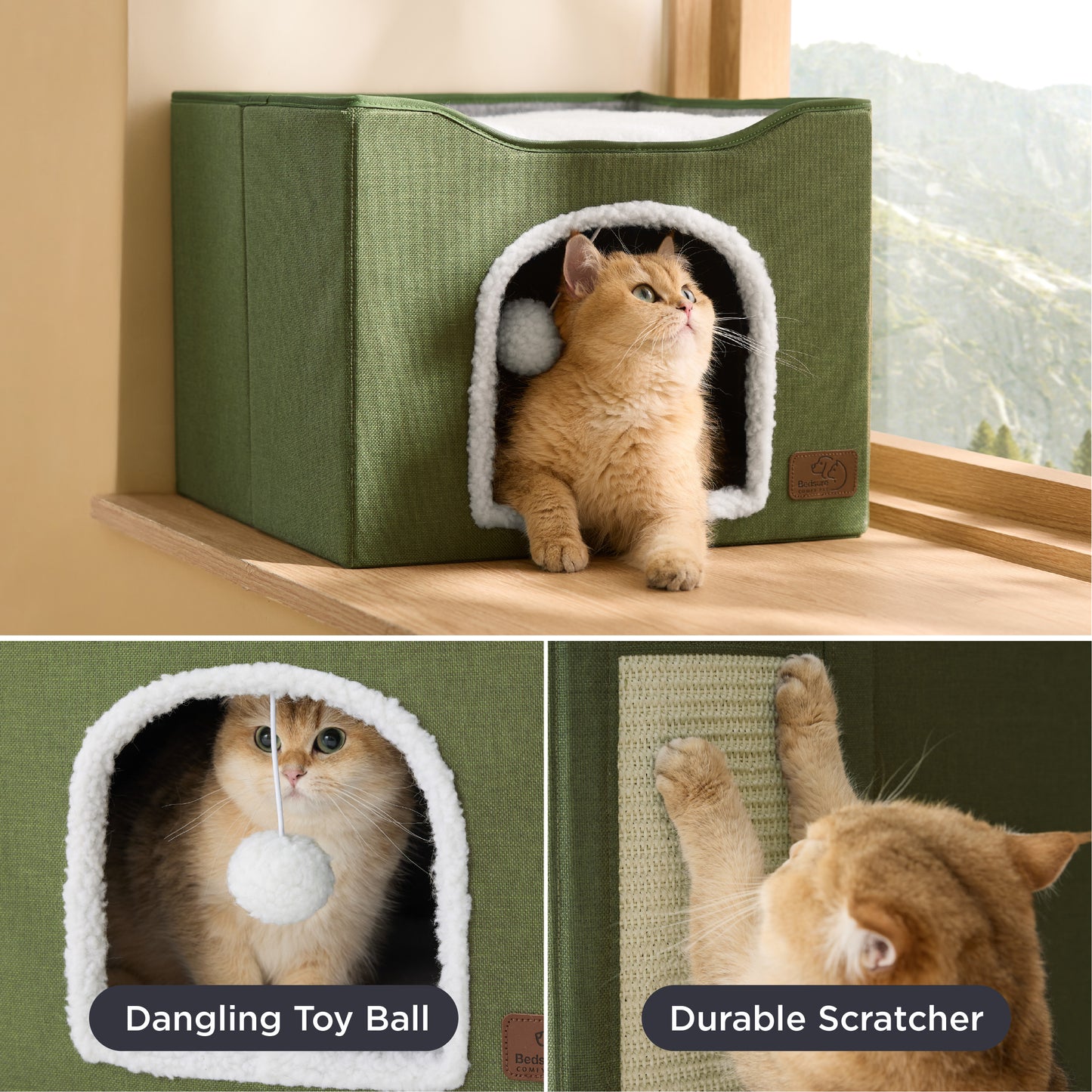Cat Beds for Indoor Pet Cat House