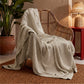 Cotton Waffle Weave Blanket