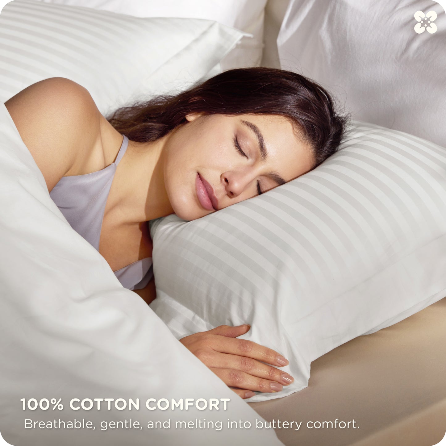 GentleSoft® Cotton Embroidered Hotel Duvet Cover Set