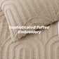 Fluffy Arch Tufted Comforter Set
